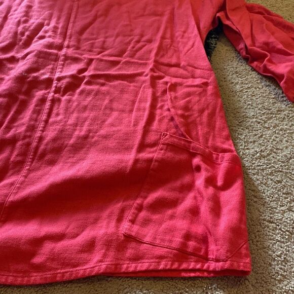 Soft surroundings large pink top - Picture 5 of 7